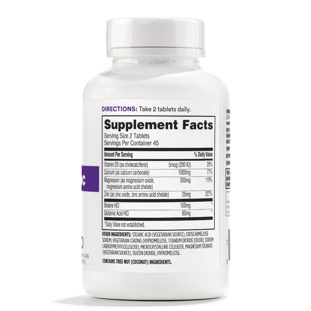 365 by Whole Foods Market, Calcium Magnesium Zinc, 90 Tablets