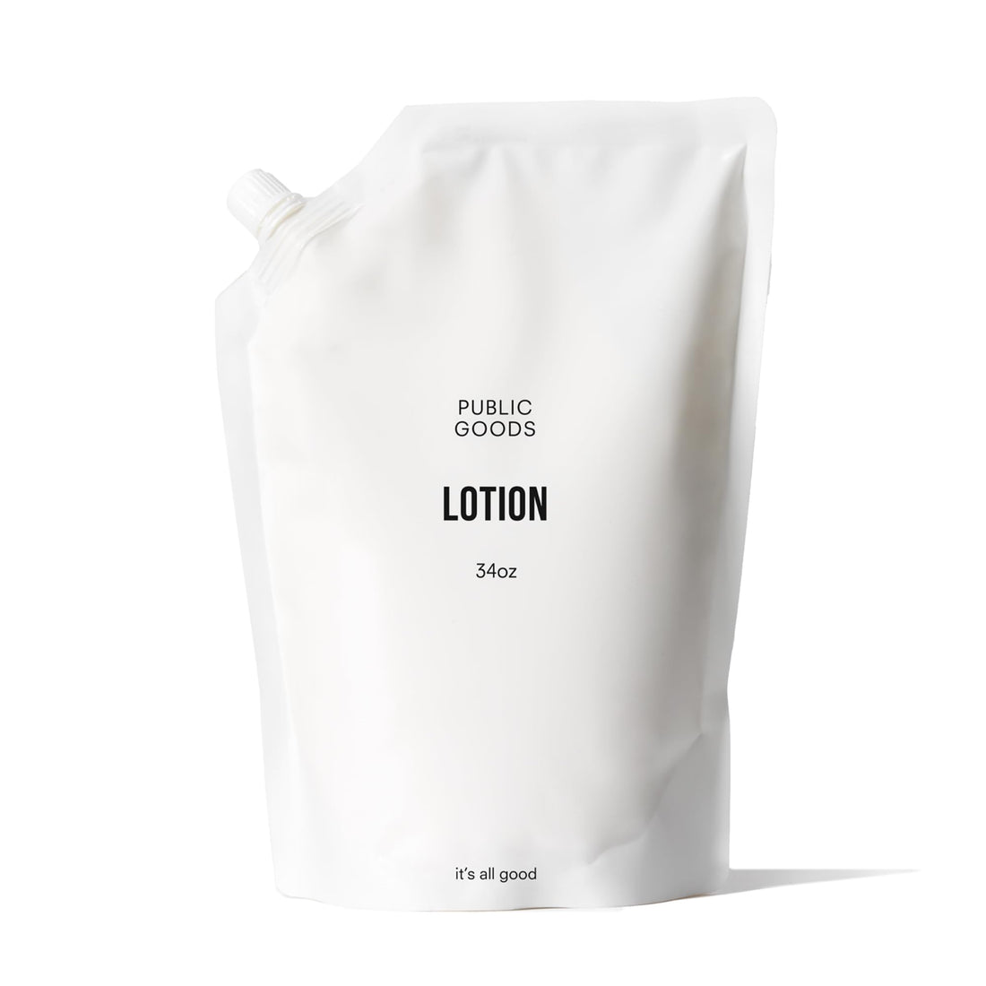 Public Goods Body & Hand Lotion for Women & Men | Natural Moisturizing Daily Lotion for Dry & Itchy Skin | Paraben & Sulfate Free | Made with Organic Essential Oils | Made in Canada | 34 Fl Oz Refill