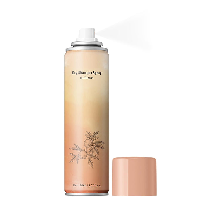 Dry Shampoo Remove Oil Volumizing Light and Refreshing Long-lasting Dry Shampoo for Women and Men(Citrus)