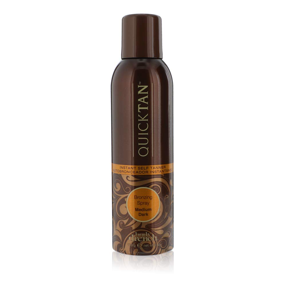 Body Drench Quick Tan Bronzing Spray Medium-Dark 6 Ounce (177ml)