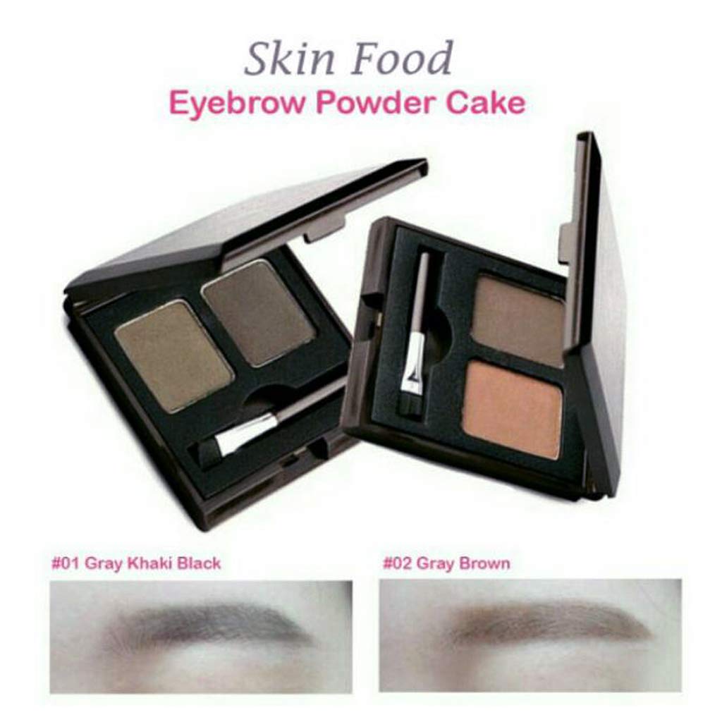 Skinfood Choco Eyebrow Powder Cake #2 Grey Brown