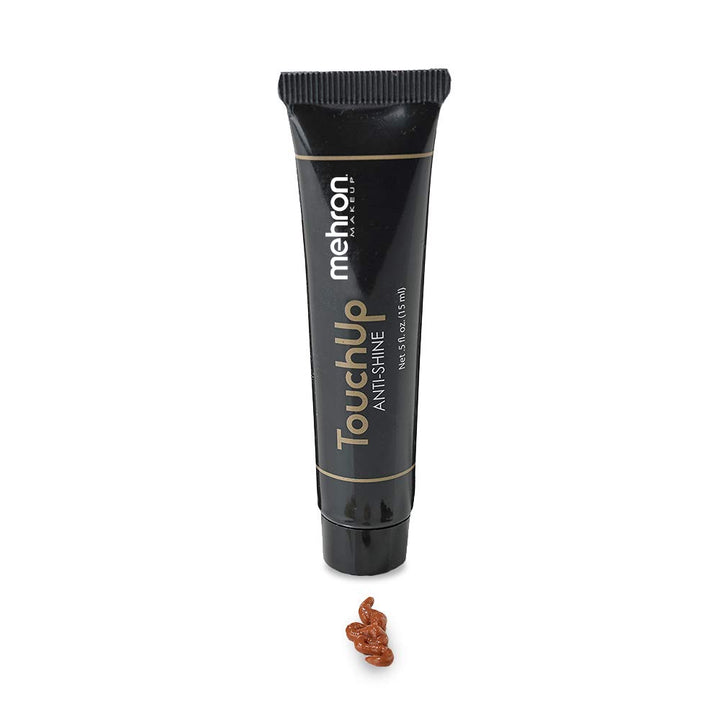 mehron Touch-Up Matte Finishing Anti-Shine Gel Treatment - Dark Tint