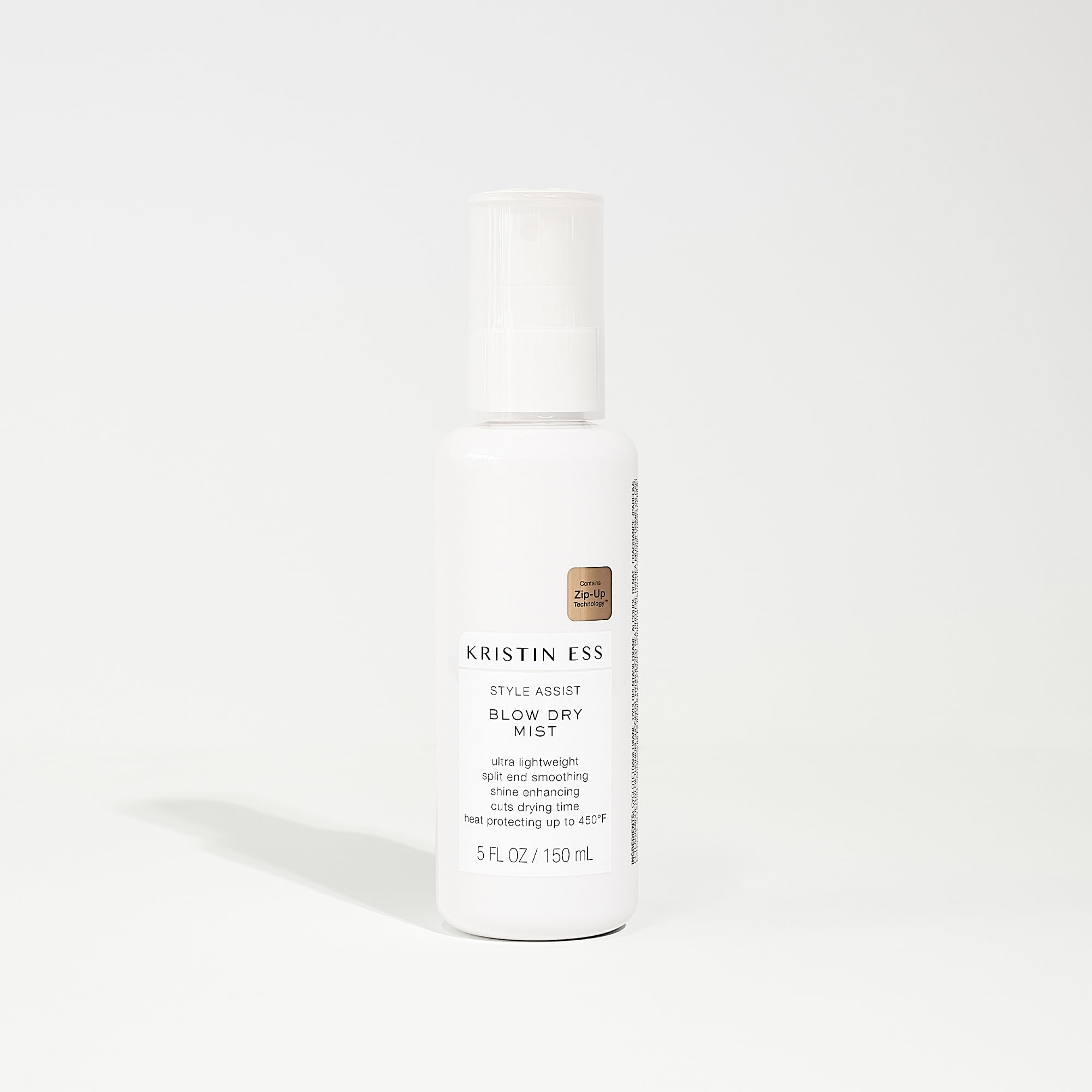 Kristin Ess Heat Protection Blow Dry Spray for Hair - Frizz Control + Anti-Humidity - Thermal Heat Protectant & Blowout Spray 450 Degrees - Adds Shine, Smooths, & Anti-Frizz - Pear Fragrance