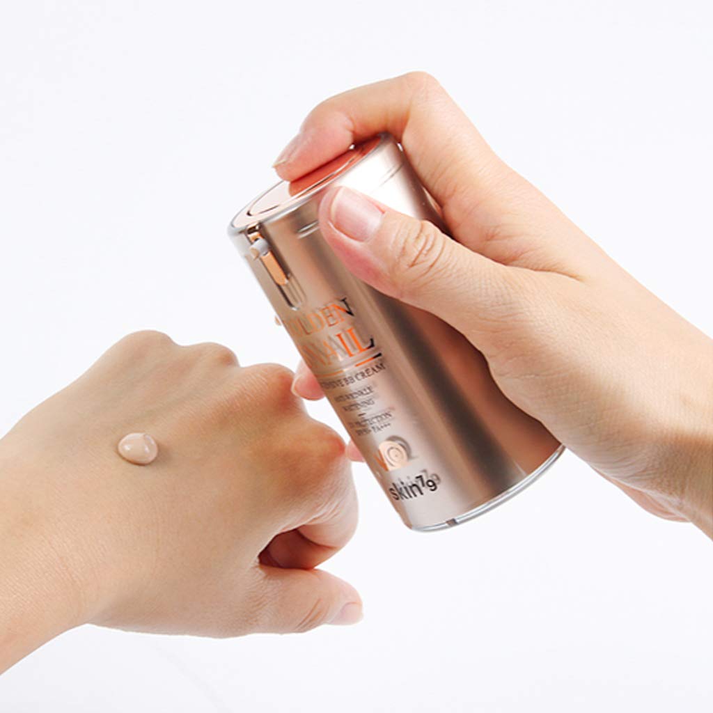 [SKIN79] Golden Snail Intensive BB Cream (SPF50+/PA+++) 45g - Moist and Smooth Finish, Golden snail For weak and dry skin, BB cream, 45g, Gold, 1piece