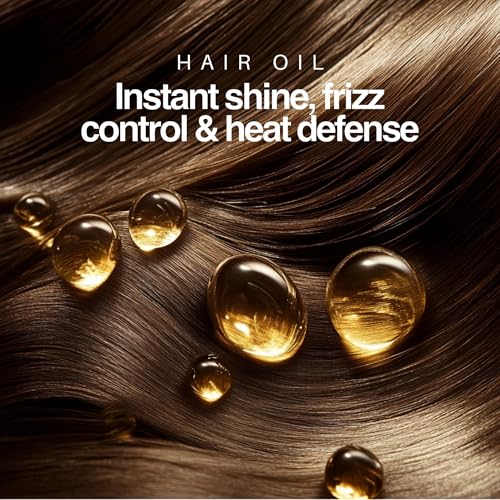 Cosmolux BondGuard Bonding Oil, Heat Protectant & Repair Oil for Damaged, Color-Treated & Frizzy Hair, Adds Shine & Tames Frizz, Lightweight & Vegan - 1.7 fl oz (50 mL)