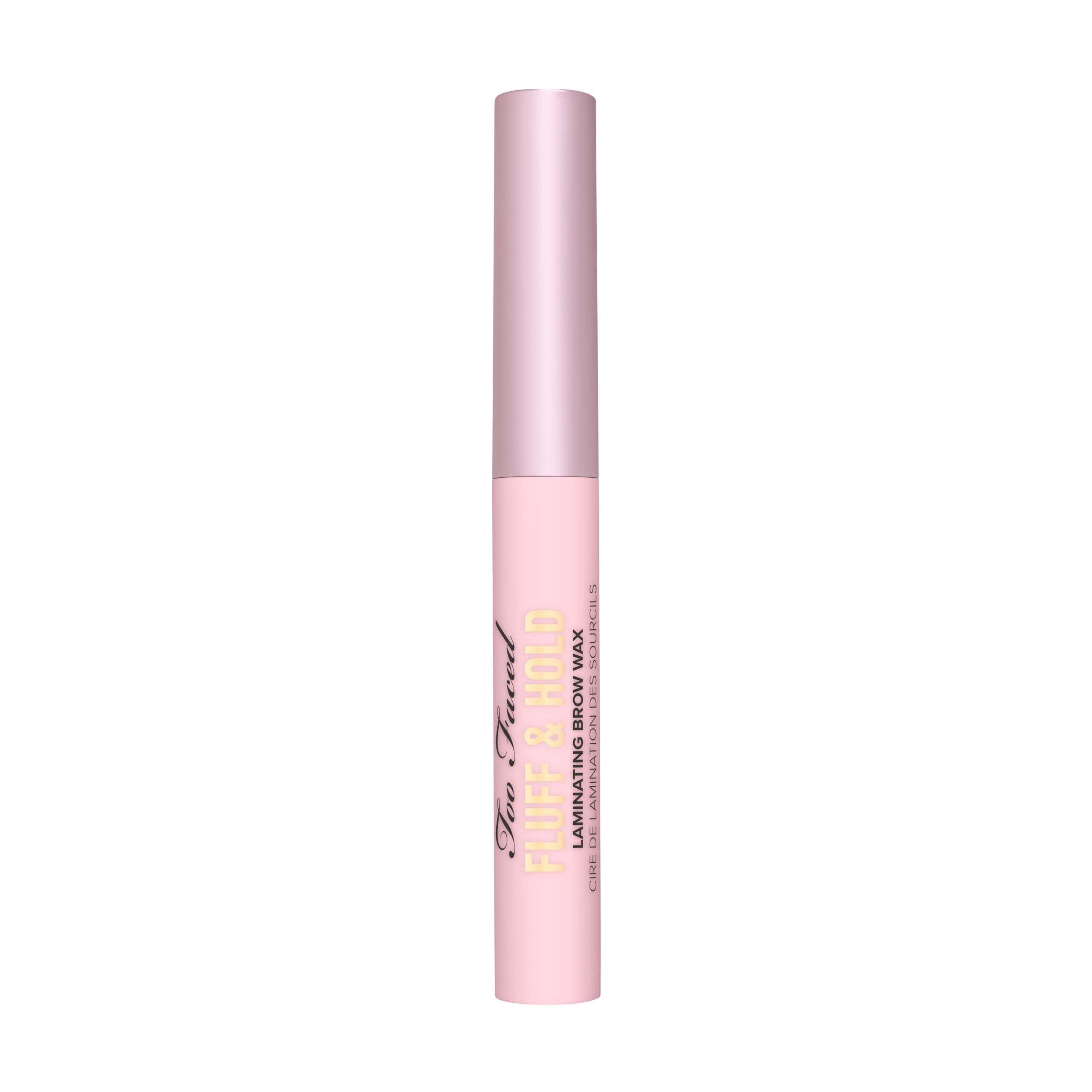 Too Faced Fluff & Hold Laminating Brow Wax | Volumizing, Vegan + Cruelty Free, 0.32 Ounce