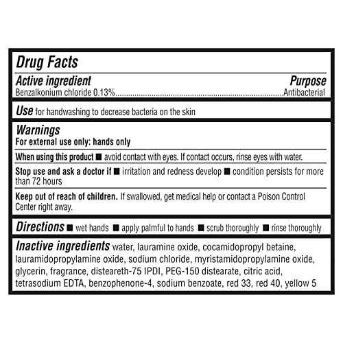 Amazon Basics Antibacterial Liquid Hand Soap Refill, Light Moisturizing, Triclosan-Free, Citrus, 50 Fl Oz (Pack of 1) (Previously Solimo)