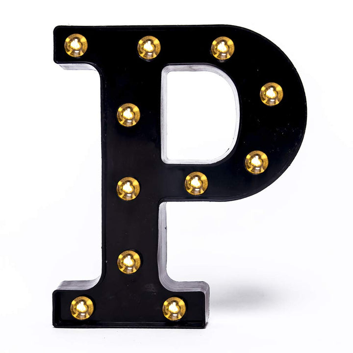 Foaky Black LED Marquee Number Lights Sign Light Up Marquee Number Lights Sign for Night Light Wedding Birthday Party Battery Powered Christmas Lamp Home Bar Decoration