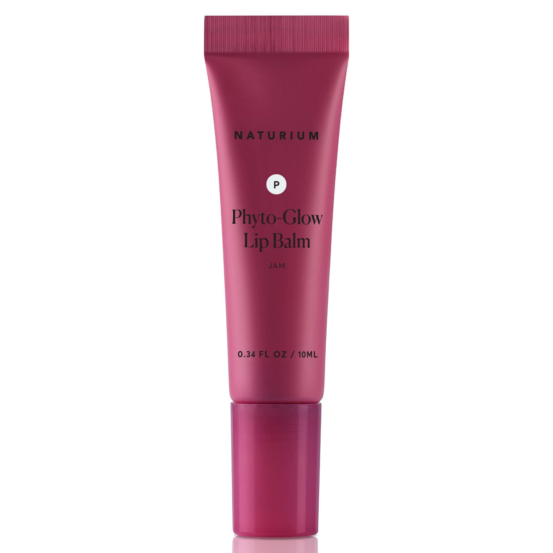 Naturium Phyto-Glow Lip Balm, Hydrating Lip Care with a Glossy Finish, 0.34 oz (Jam) (NATR-10068), 1.0 Count