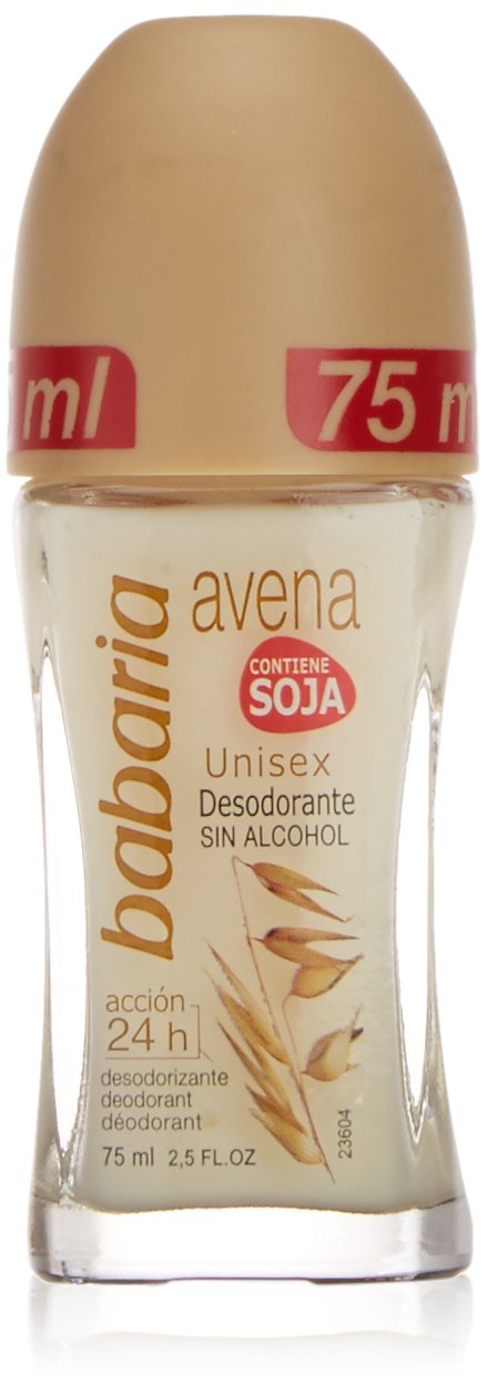 Babaria Roll On Deodorant Oats 75ml Duo