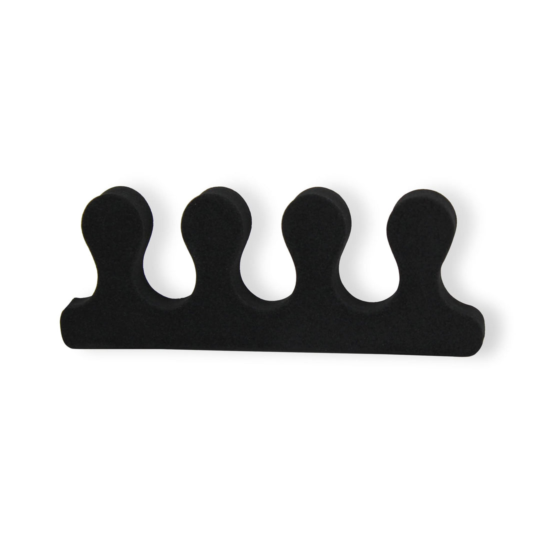 Amazon Basics Toe Separators, Black, Solid, 120 Count, Large