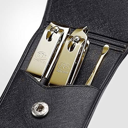 Three Seven (777) Travel Manicure Grooming Kit Nail Clipper Set (3 PCs, 78RG), MADE IN KOREA, SINCE 1975.