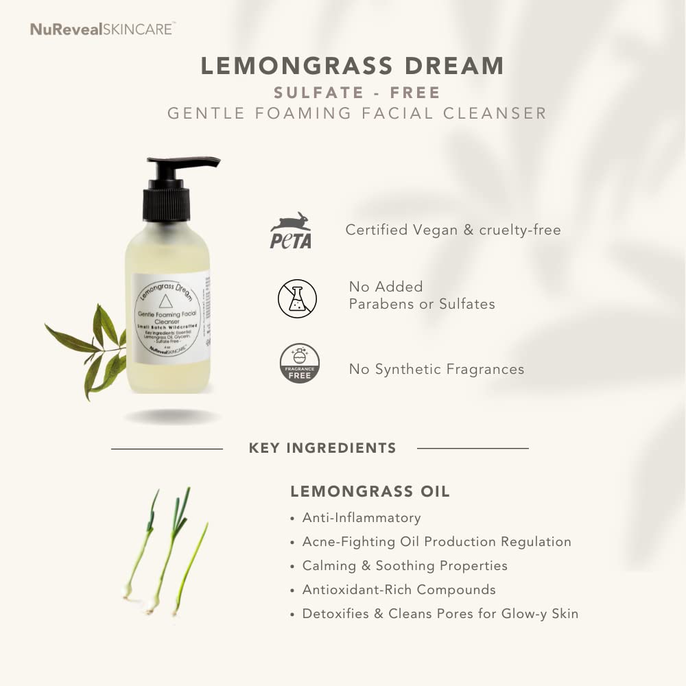 LEMONGRASS DREAM - GENTLE FOAMING FACIAL CLEANSER