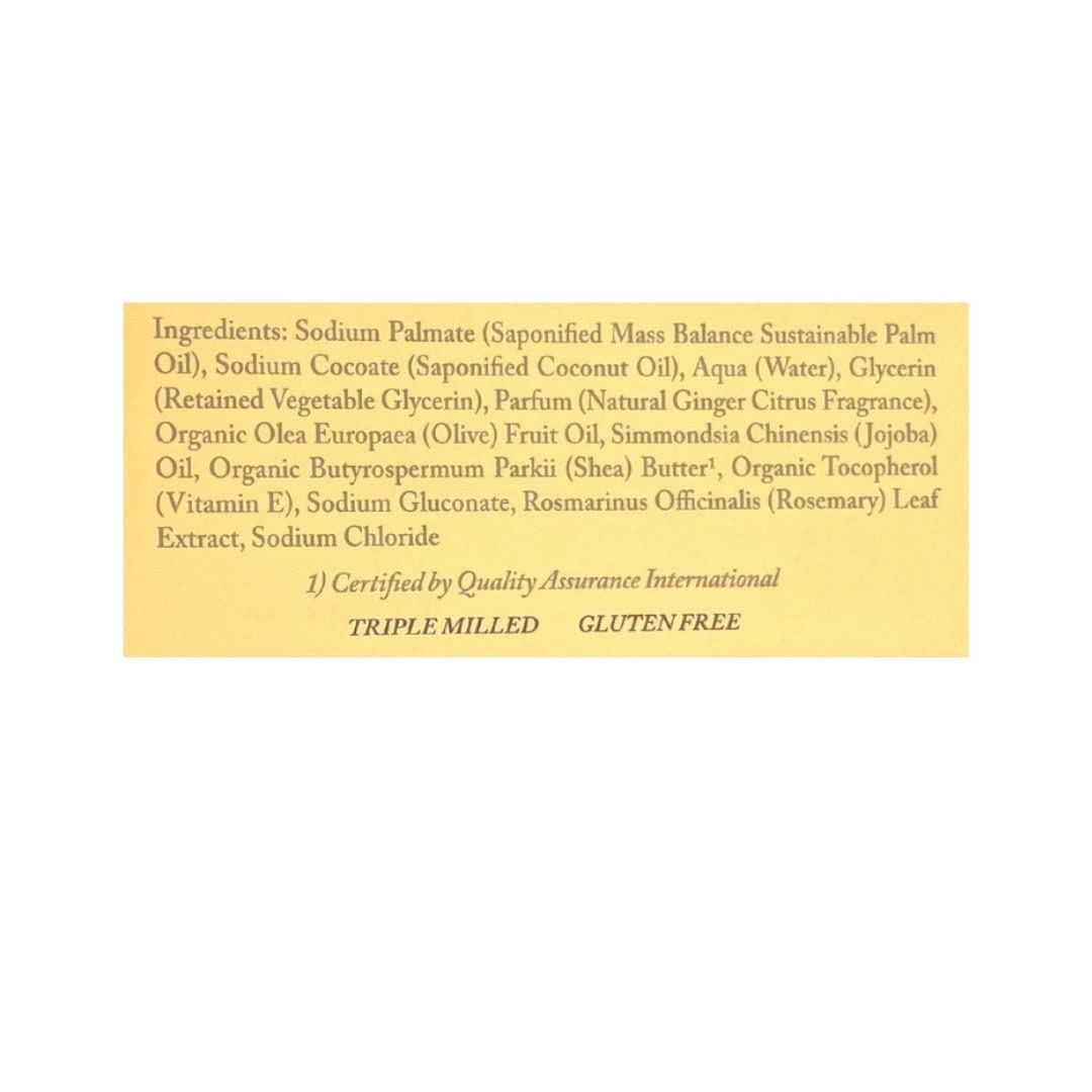 Dr. Woods : Bar Soap Ginger Citrus, 5.25 Oz