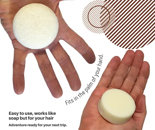 Whiff Shampoo Bar & Conditioning Bar, Peppermint: Rich lather, Pure oils, Limited Ingredients, FREE from harmful Additives, Fragrances, Scents, Colorings; Concentrated formula (peppermint)