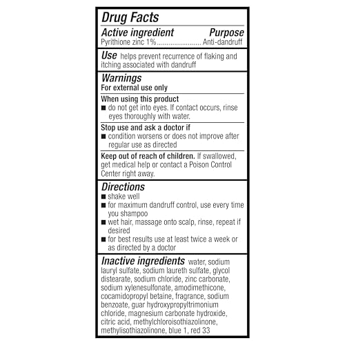 Amazon Basics 2-in-1 Dandruff Shampoo & Conditioner, Gentle and pH Balanced, 14.2 Fluid Ounces, 1-Pack (Previously Solimo)