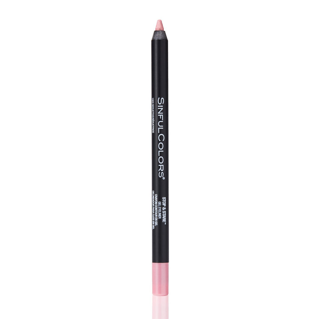 SinfulColors Stop & Stare Gel Eyeliner in Seductive, Rose Gold Pencil Eyeliner