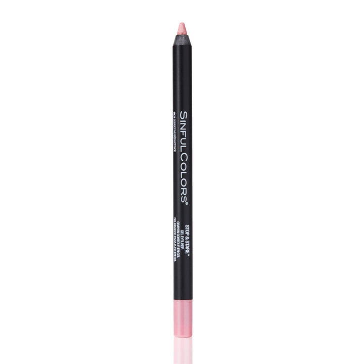 SinfulColors Stop & Stare Gel Eyeliner in Seductive, Rose Gold Pencil Eyeliner