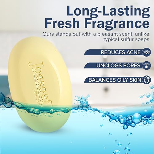 JOESOEF SKIN CARE Sulfur Soap with Salicylic Acid for Acne