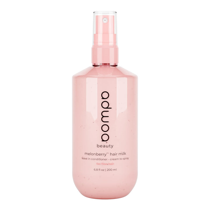 adwoa beauty Melonberry™ Hair Milk Leave In Conditioner Spray for Smooth, Moisturized, and Detangled Fine Hair, with Kalahari Melon, Strawberry and Raspberry Seed Oils, for all Hair Types - 6.8 oz