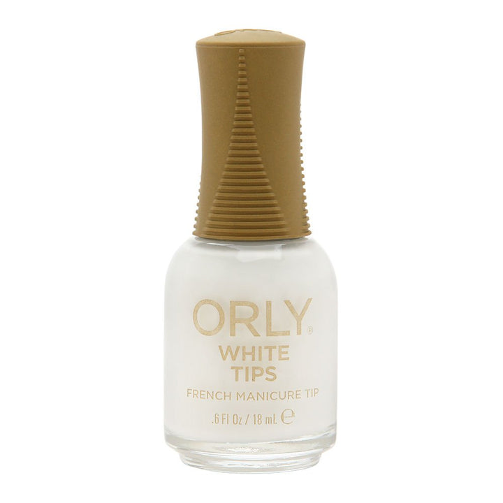 Orly Nail Lacquer, White Tips, 18ml