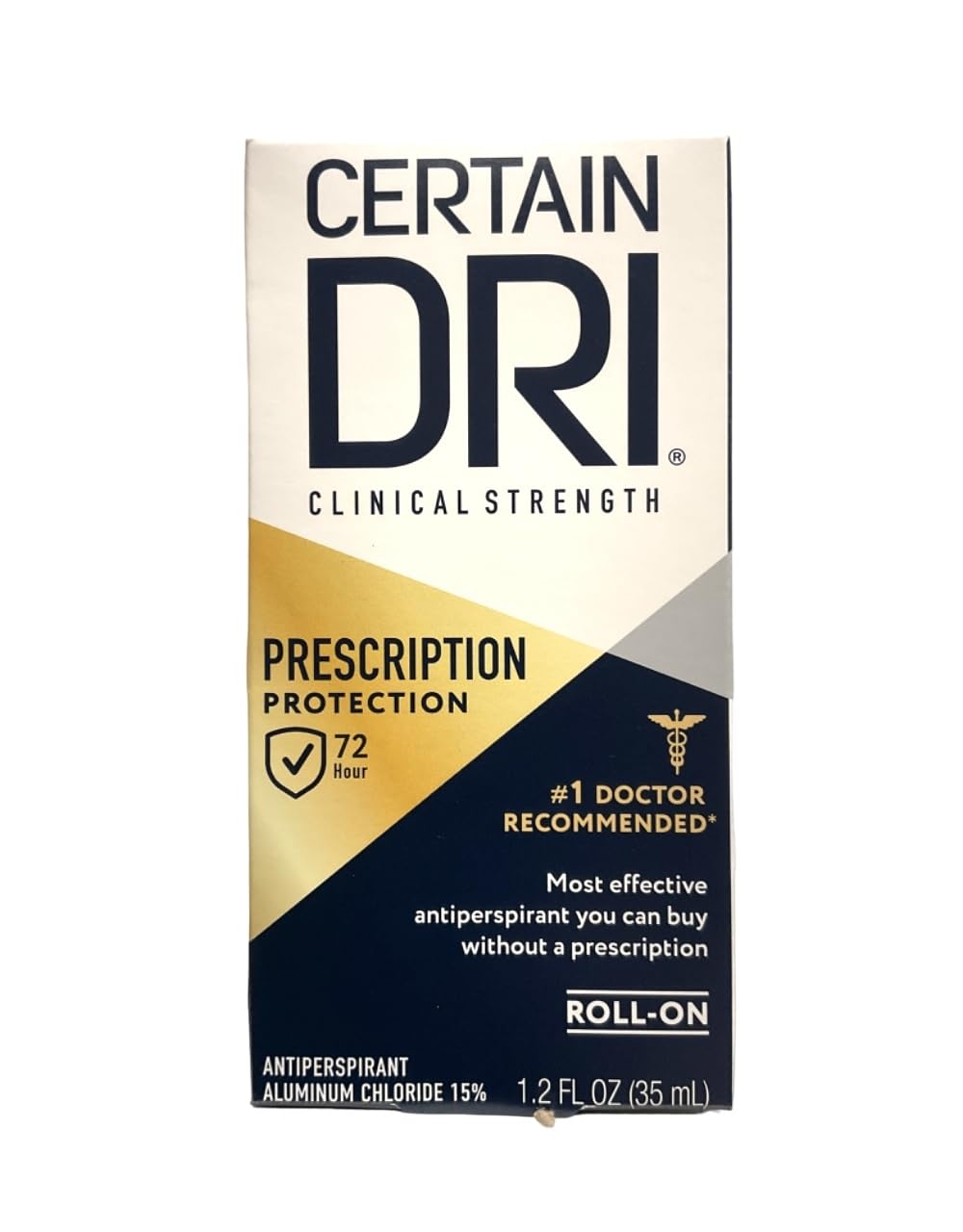 Certain Dri Roll-On Anti-Perspirant 1.2 Fl Ozs, (Pack of 3)