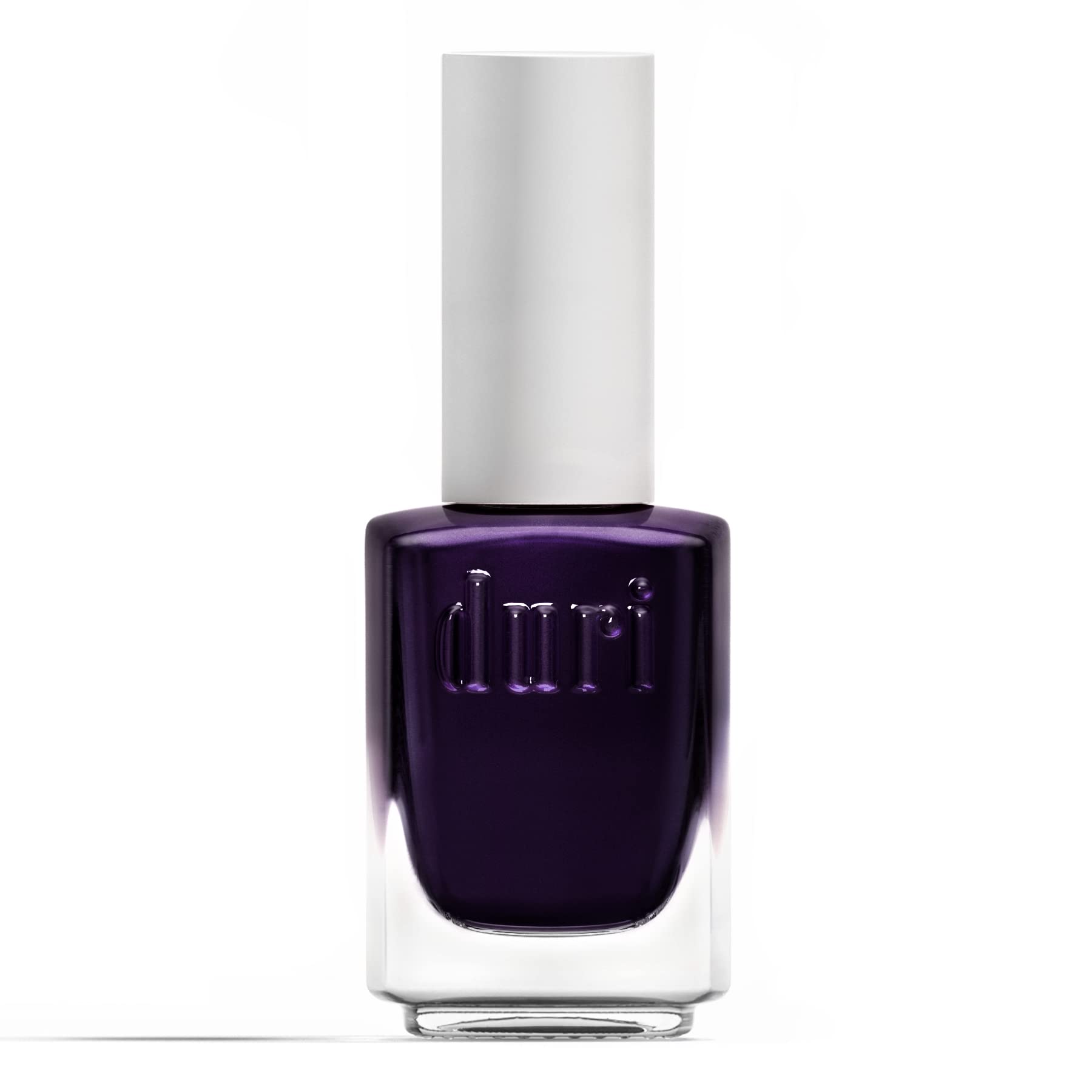 Duri Nail Polish, 572 Purple Rain, Dark Shimmer Purple Lacquer Opaque Coverage, 0.5 fl.oz.