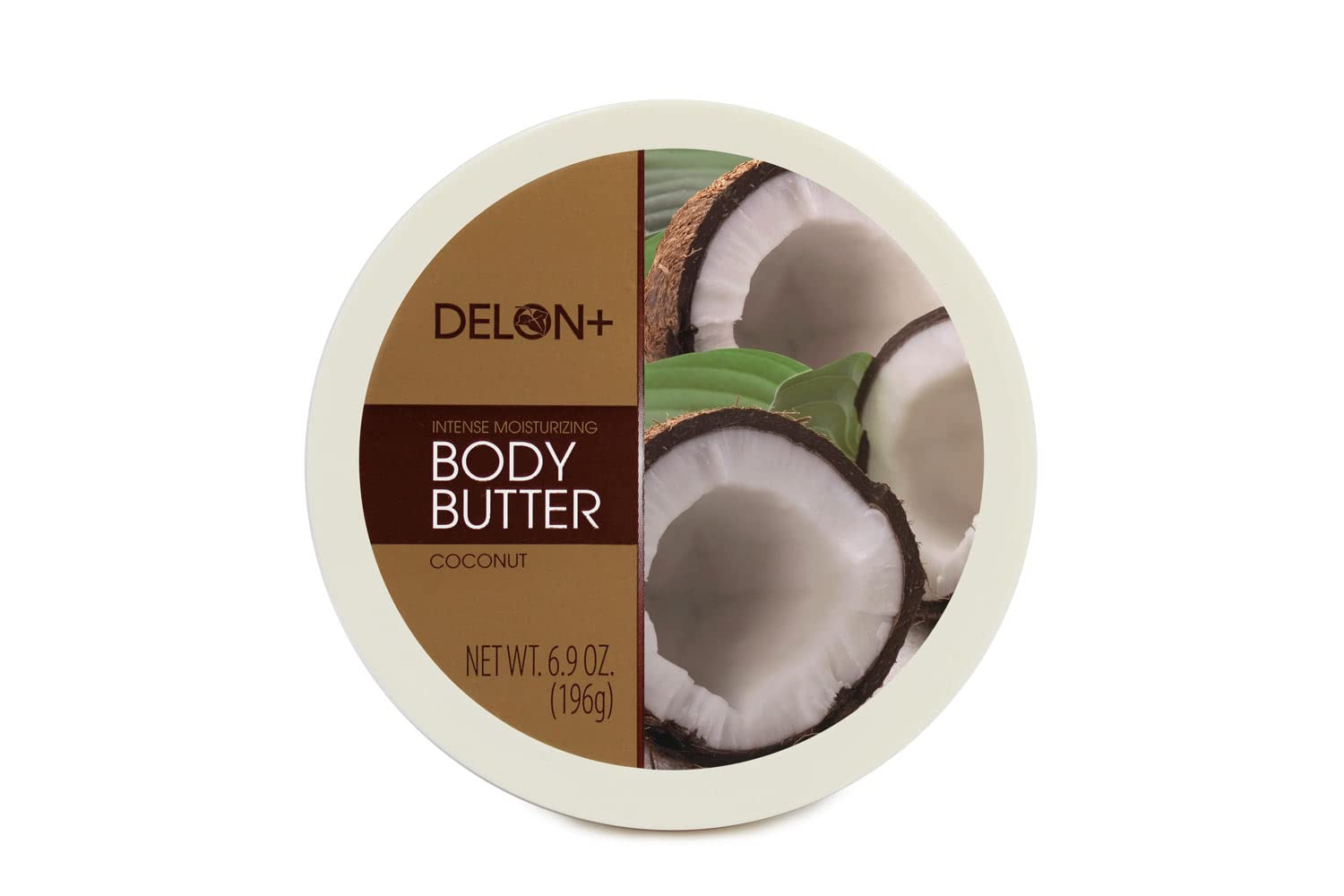 Delon Coconut Body Butter, Coconut, 6.8 Ounce