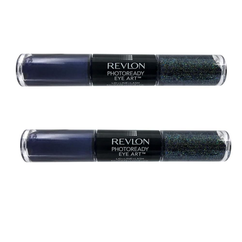Pack of 2 Revlon PhotoReady Eye Art™ Lid + Line + Lash, Midnight Glitz 120