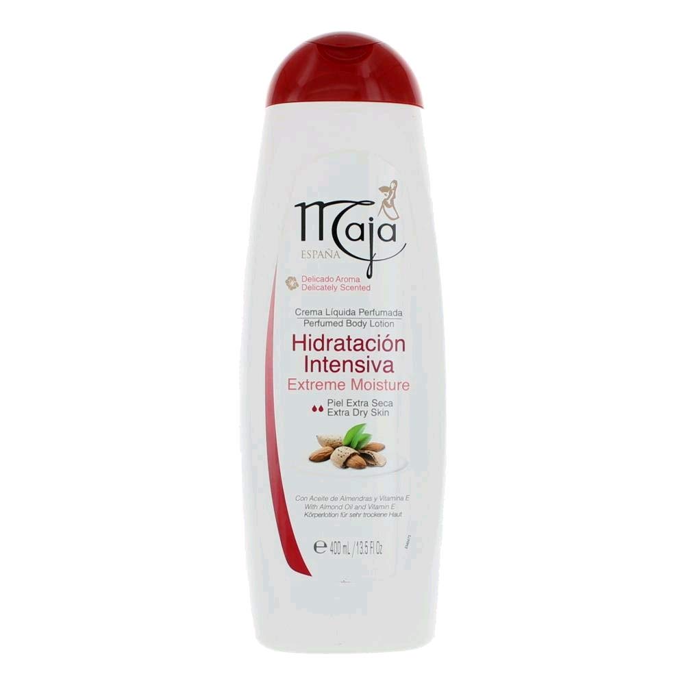 Maja Gift Set (Bath Gel 13.5 Oz. & Body Lotion 13.5 Oz.) With Free Loofah-Borla Y Estuche Regalo