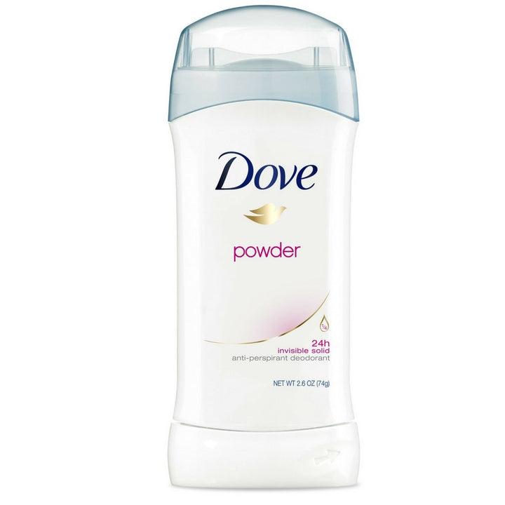 Dove Deodorant 2.6 Ounce Invisible Solid Powder (76ml) (6 Pack)