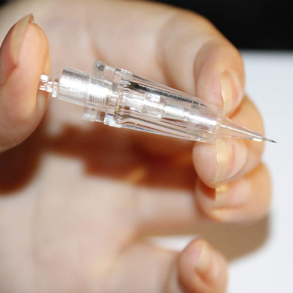 Charme Princesse Makeup Needles Permanent 3R/3P Tattoo Machine Pen Cartridge Needle for Eyebrow Eyeliner Lip 10pcs/Set (EN40-3R)