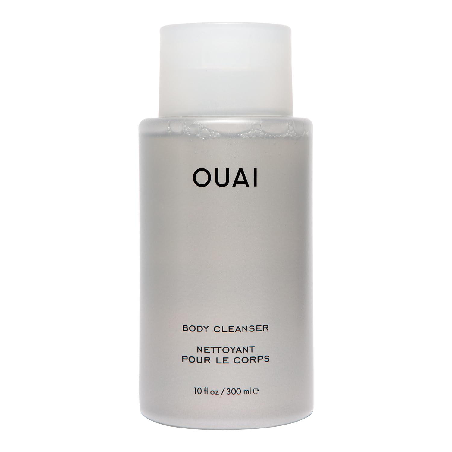 OUAI Body Cleanser, Dean Street - Foaming Body Wash with Jojoba Oil and Rosehip Oil to Hydrate, Nurture, Balance and Soften Skin - Paraben, Phthalate and Sulfate Free Skin Care Products (10 Fl Oz)
