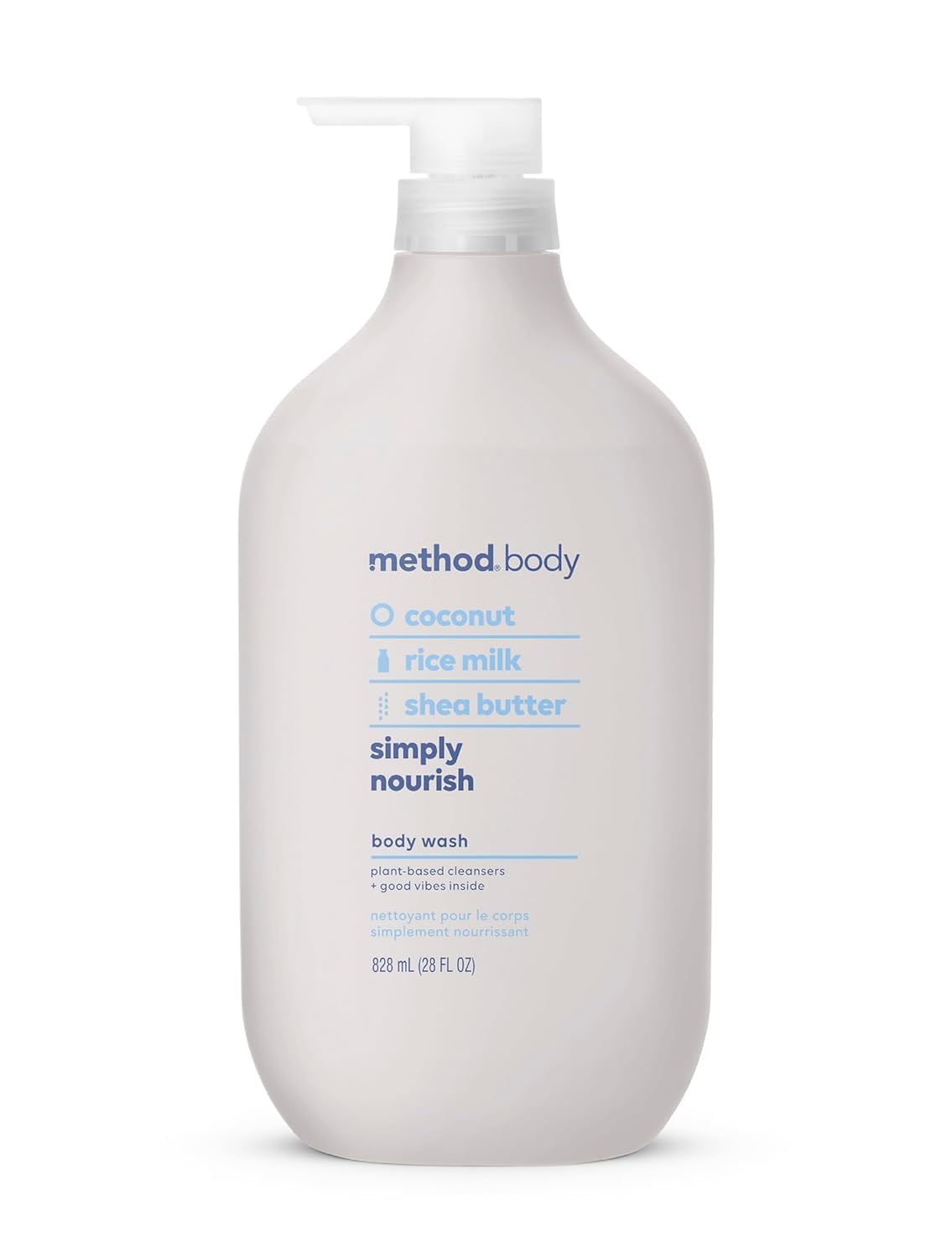 Method Body Wash, Simply Nourish, Paraben and Phthalate Free, Biodegradable Formula, 28 oz (Pack of 1)