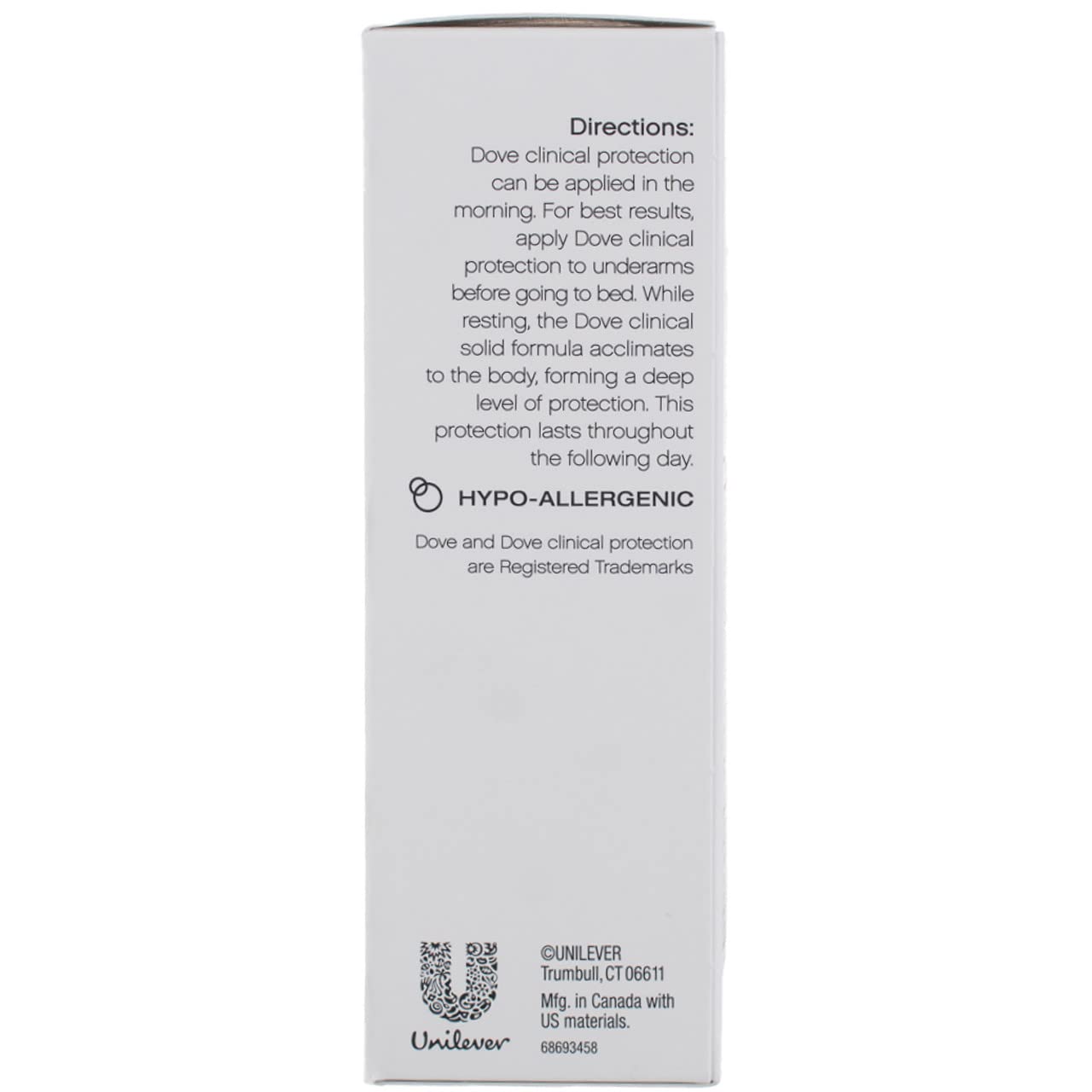 Dove Clinical Protection Anti-Perspirant Deodorant Solid, Cool Essentials 1.70 oz (Pack of 3)