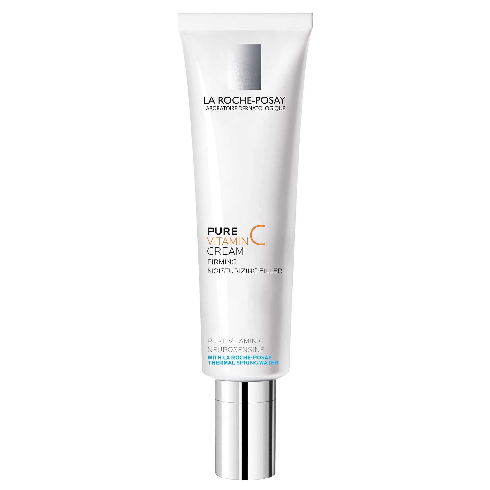 La Roche-Posay Redermic C Pure Vitamin C Moisturizer Cream For Normal To Combination Skin, 1.35 Fl. Oz