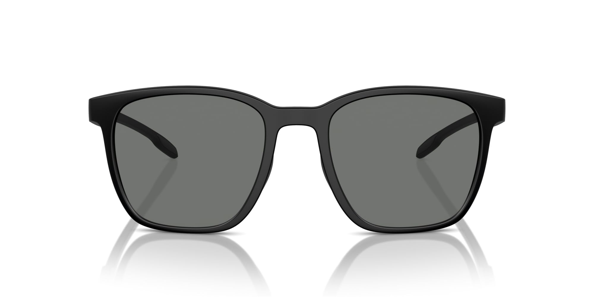 Native Eyewear Targhee Square Sunglasses, Matte Black/Grey Polarized, 54 mm