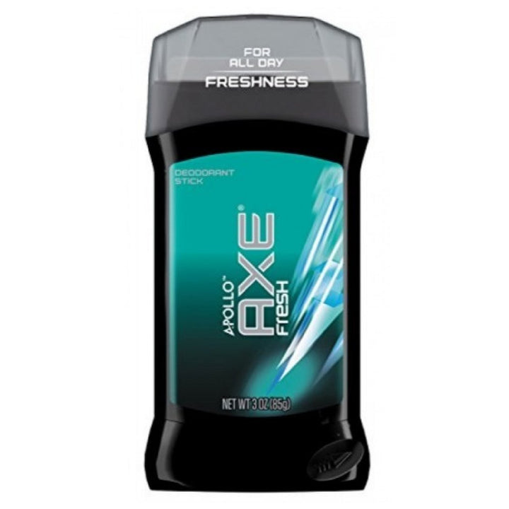Axe Apollo Deodorant Stick For Men, 3 Ounce, (Pack Of 4)