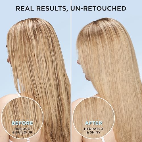 L'Oreal Paris Clarify and Restore Sulfate Free Shampoo and Conditioner Set with Antioxidants for Hard Water Exposure and Styling Build-up, EverPure, 1 Hair Care Kit