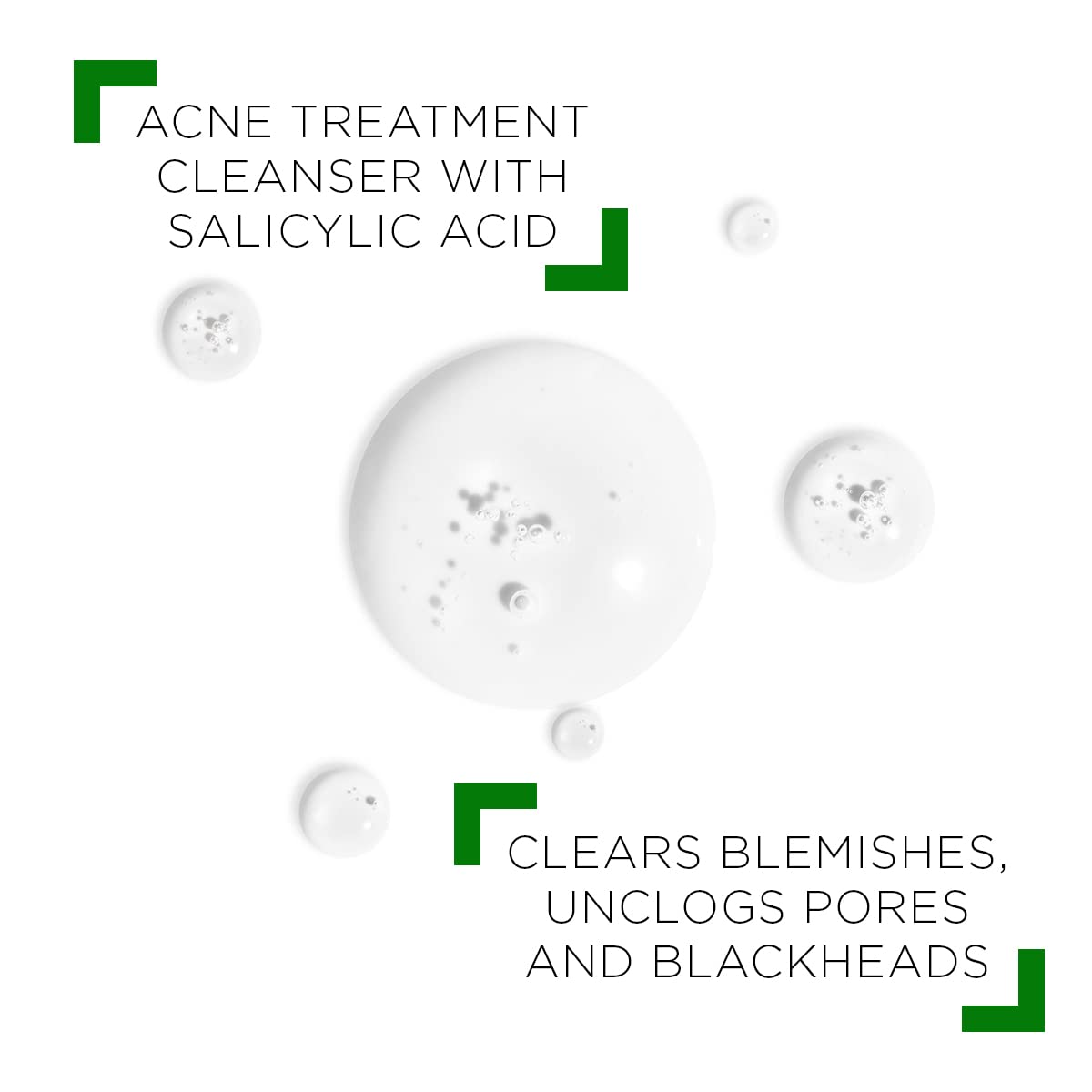 VICHY Normaderm Daily Acne Face Wash, 0.5% Salicylic Acid Cleanser, Gel Cleanser For Oily Skin, Removes Excess Oil, Dirt & Clogged Pores, Oil Free Acne Wash, Soap & Sulfate Free, Non-Drying