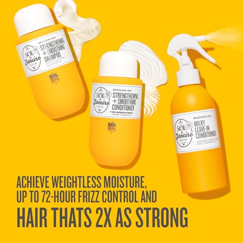 SOL DE JANEIRO Brazilian Milky Leave-In Conditioner | Fights Frizz | Detangles | Protects from Heat