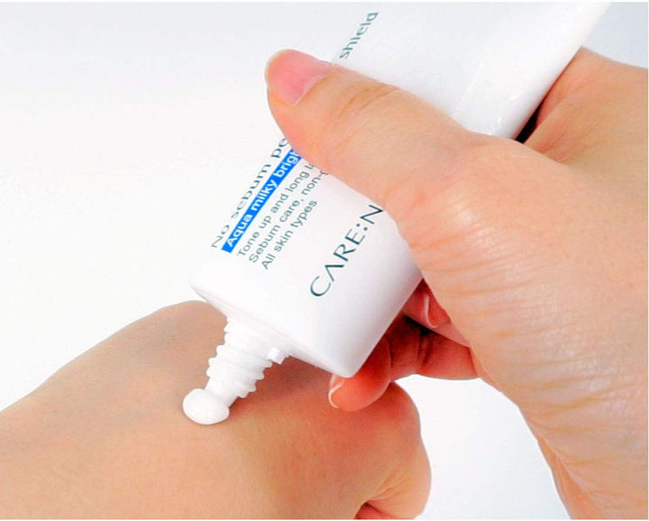 Crenel [Carenel] No-Sebum Sunscreen Spf 50 - Skin Care Korean Face Natural Sun Block For Women, Men, Kids And Baby - For Sensitive Skin Oily Skin Anti Aging - Small Size Good For Travel,