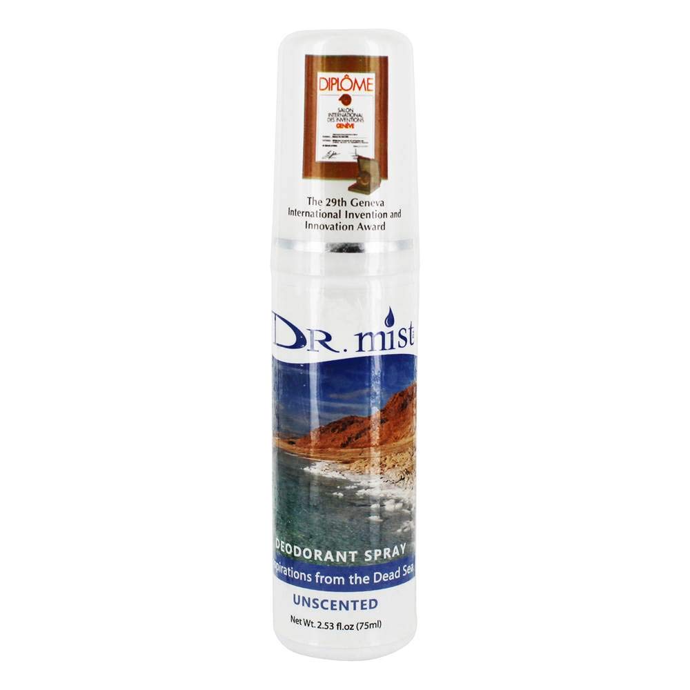 Dr. Mist - Deodorant Spray Unscented - 2.53 fl. oz.