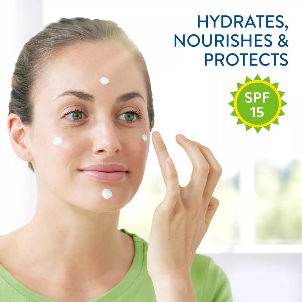 Cetaphil All Skin Types SPF 15 Daily Facial Moisturizer, 4.0 FL OZ ( Pack of 2 )