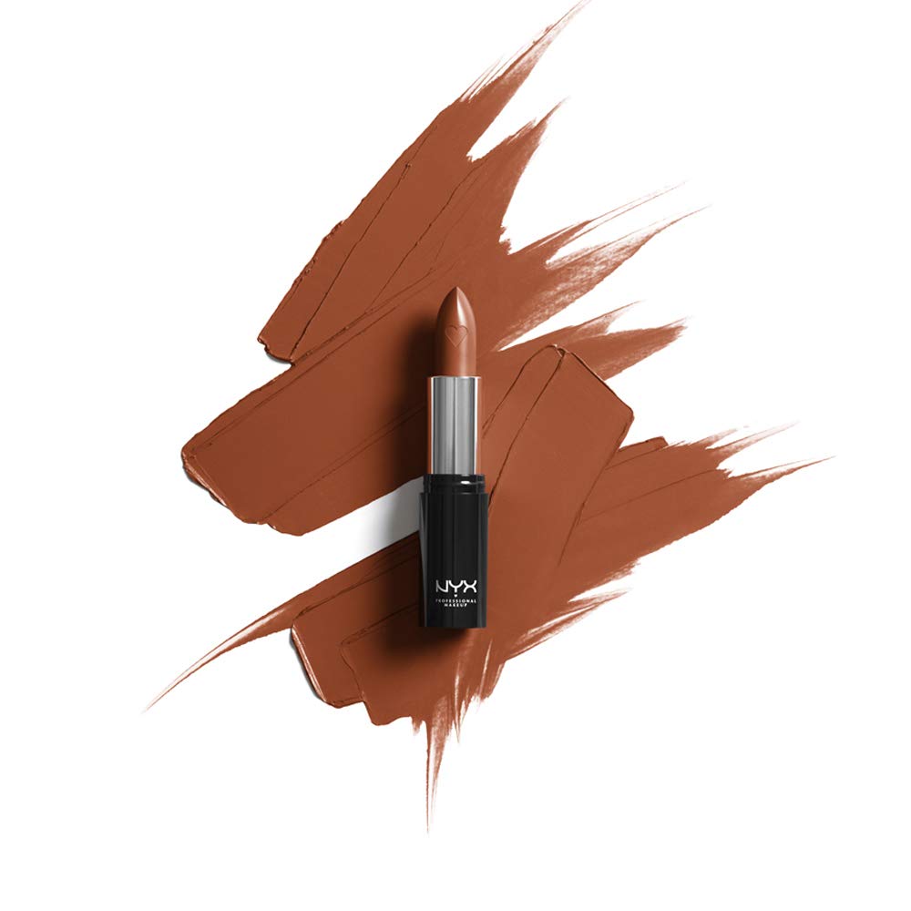 NYX PROFESSIONAL MAKEUP Shout Loud Satin Lipstick, Infused With Shea Butter - Cactus Dream (Spiced Terracotta)