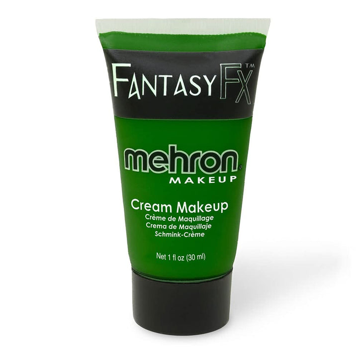 Mehron Makeup Fantasy F/X Water Based Face & Body Paint (1 oz) (KELLY GREEN)