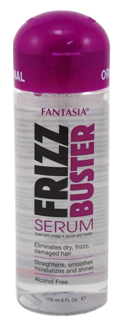 Fantasia Serum Frizz Buster 6 Ounce Bonus (177ml) (6 Pack)