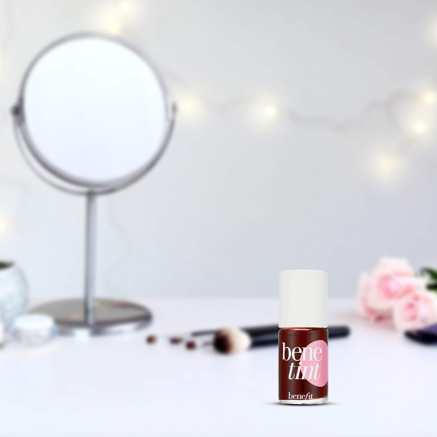 Benefit Cosmetics Benetint Lip Stain and Cheek Stain Travel Size 0.13Oz/4ml, Sheer Finish - Red