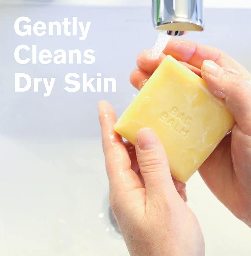 Bag Balm Mega Moisturizing Soap Rosemary Mint 3.9 Ounce Bar (Value Pack of 3)