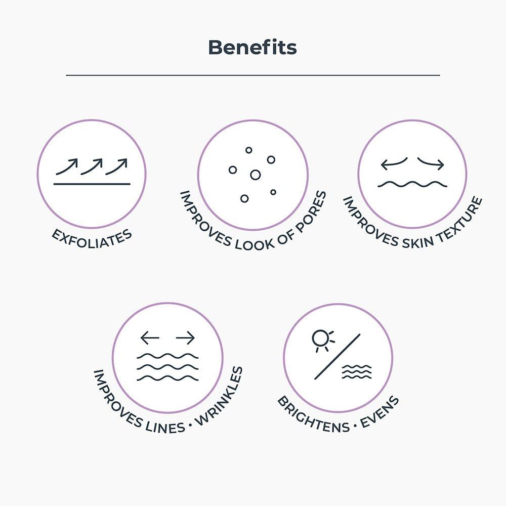 NassifMD Exfoliating Detox Pads, AHA Pads Formulated with Glycolic Acid, Witch Hazel, and Salicylic Acid